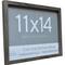 9 Packs: 2 ct. (18 total) Gray Fundamentals 11" x 14" Display Case by Studio Décor®